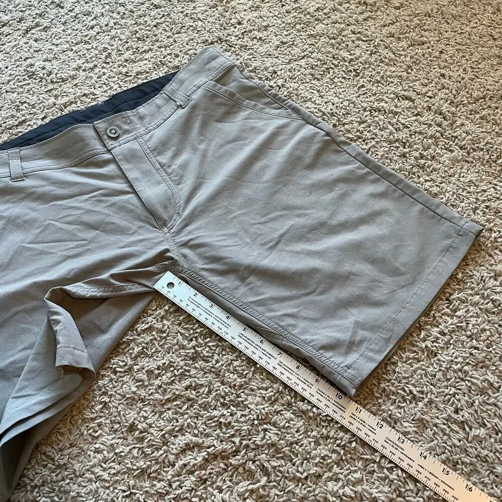 Kuhl Men's Shorts Shift Amphibia Short Charcoal Gray Tech size 36